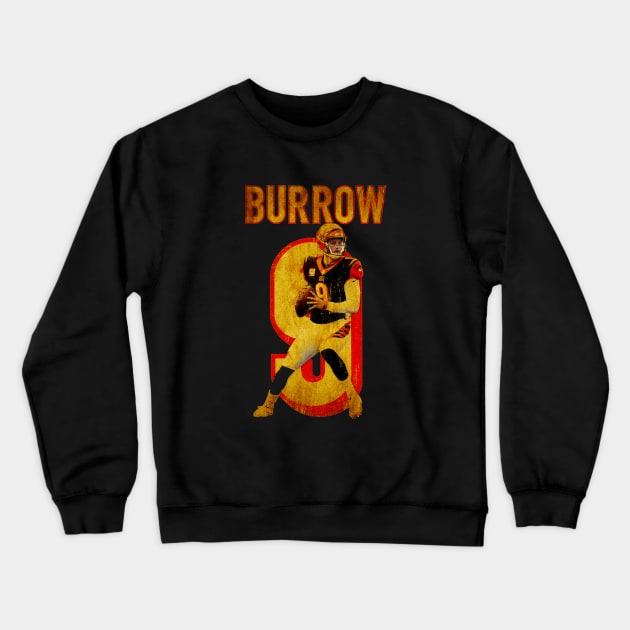 Joe Burrow Limitied Art Crewneck Sweatshirt by kiratata